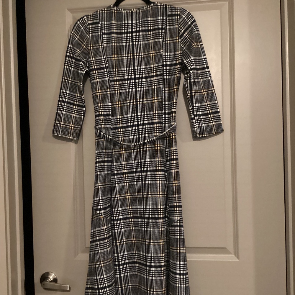 Nina Leonard Scoop Neck Jersey Midi Dress, size Small - Picture 7 of 11